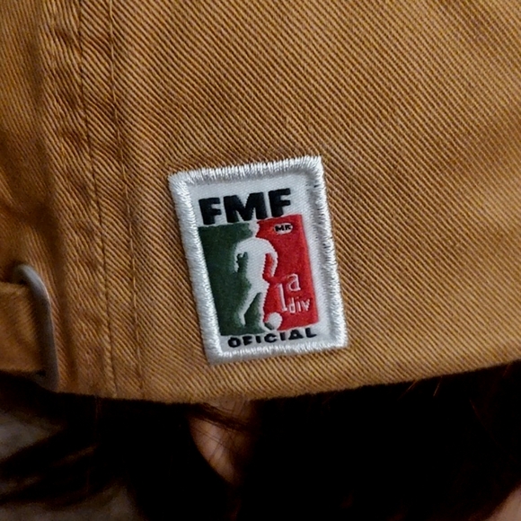 Pumas Unam Soccer Team Distressed Strapback Hat Cap OS - Picture 8 of 12